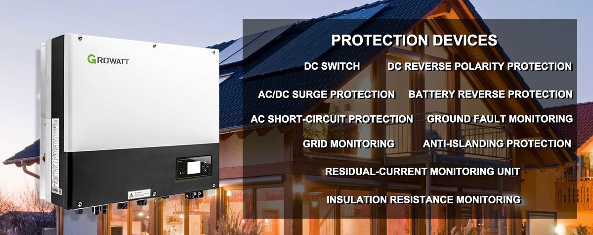 Protection function of sph 5000 growatt Protection function of sph 5000 growatt