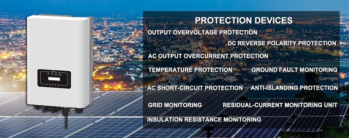 Deye 20KW inverter protection function Deye 20KW inverter protection function